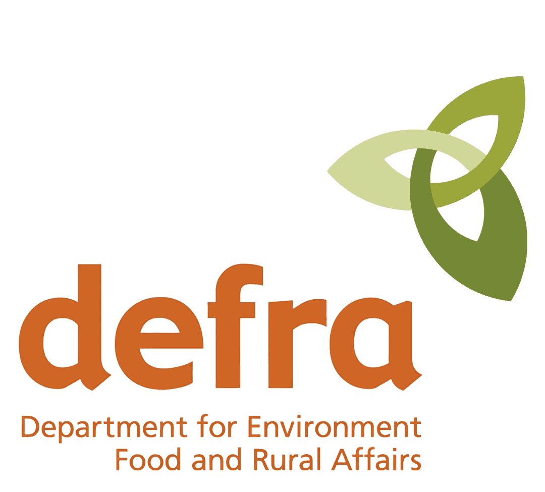 DEFRA logo - Department for Environment, Food and Rural Affairs.