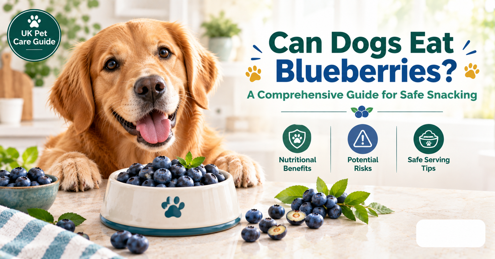 Can Dog Eat Blueberries