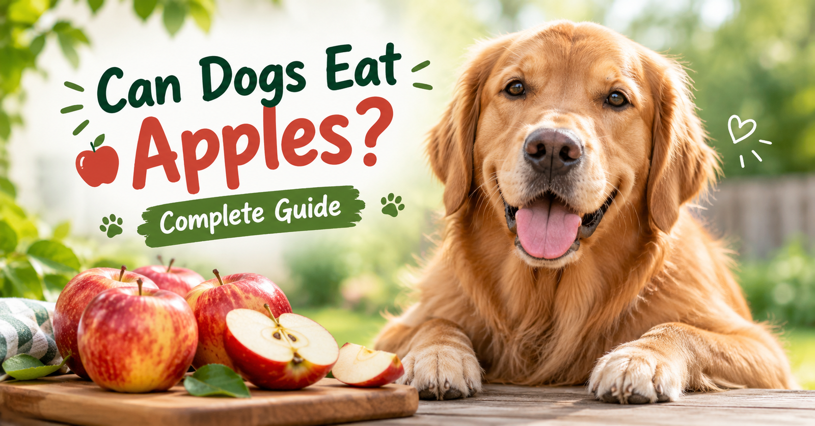 Can Dog Eat Apples