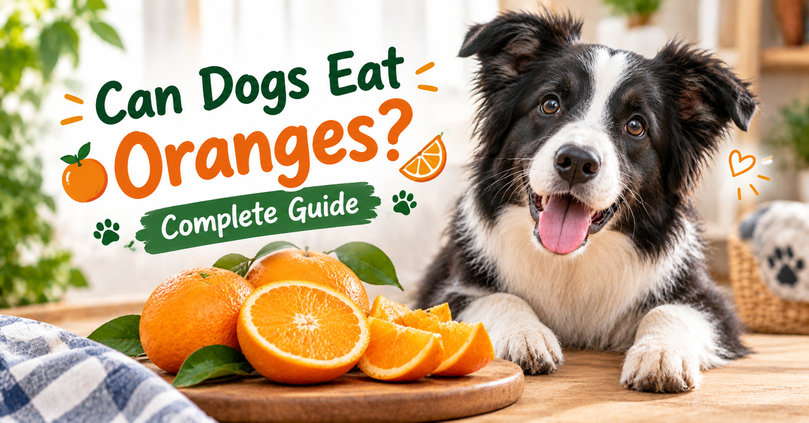 Can Dog Eat Oranges
